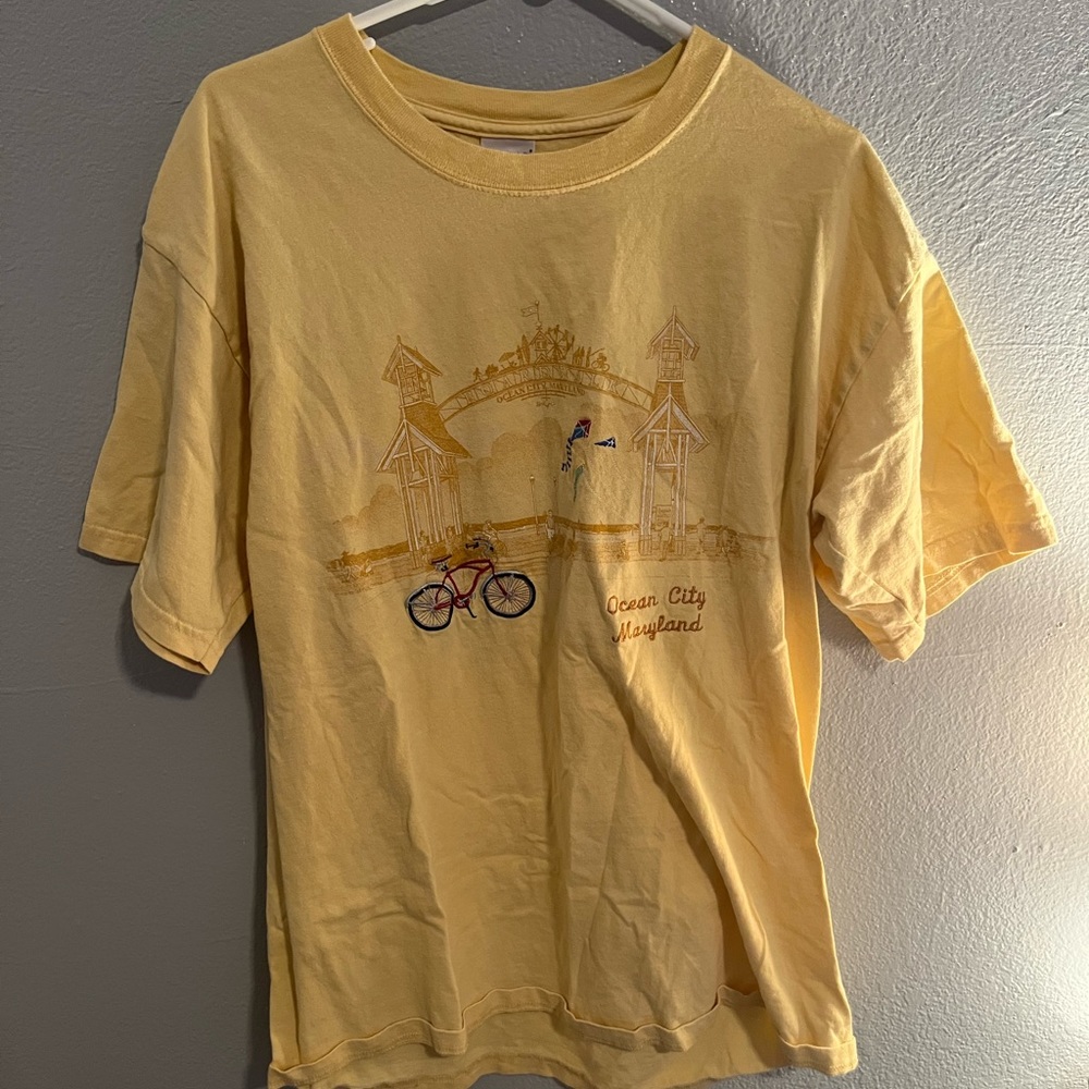 ocean city maryland embroidered t shirt